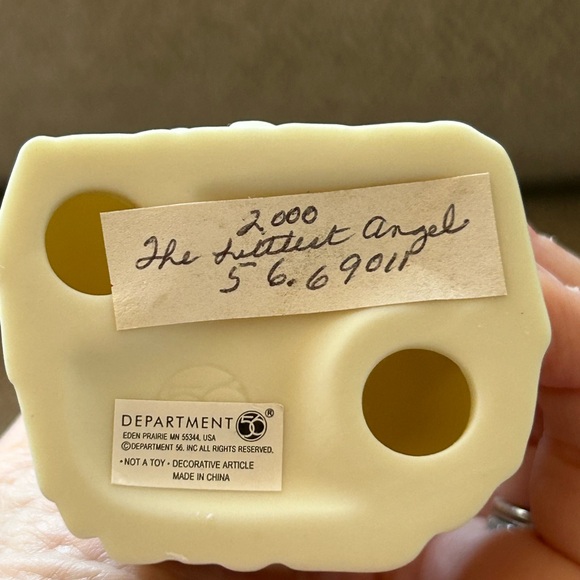 Snowbabies The Littlest Angel Figurine 2000 w Box Dept. 56